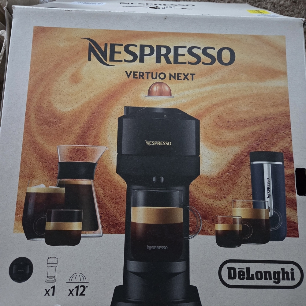 Nespresso Vertuo Next Coffee and Espresso Machine NWT